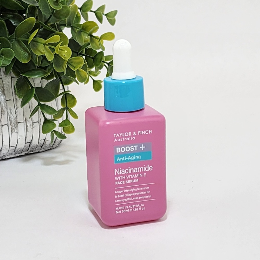 Taylor & Finch Boost+ Anti-aging Niacinamide with Vitamin E Face Serum 1.69fl oz